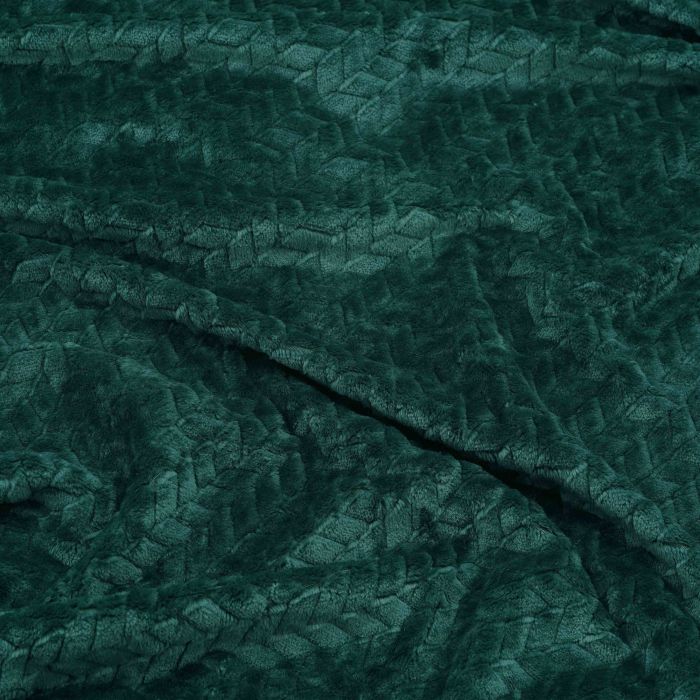 Плед Ardesto Jacquard Braid 200х220см, 100% полиэстер, изумрудный