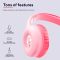 Навушники Trust Nouna Headphones mini-jack, Mic, Рожевий
