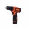 Шурупокрут-дриль акумуляторний Tekhmann TCD-12 QC Li v2.0 12В 2х2А·год 28Нм 0-400·1500об/хв 1кг кейс