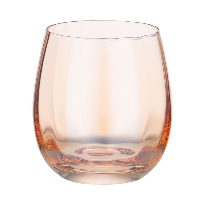 Набір склянок низьких Ardesto Black Mars Amber 480мл, 2шт, скло, золотистий