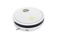 Робот-пылесос Karcher RCV 2, влажная уборка, конт пыль -0.42л, вода -0.25л, автон. раб. до 130мин, белый
