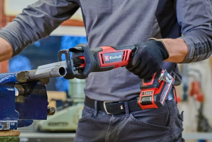 Пила шабельна акумуляторна Einhell TE-AP 18/13 Li - Solo PXC 18В пропил 50мм хід 13мм 1.13кг без АКБ та ЗП
