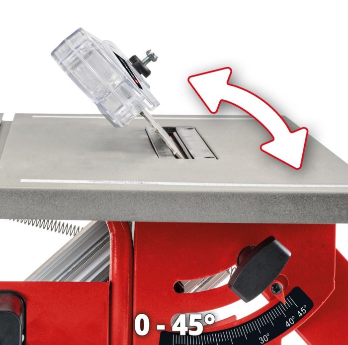 Пила дискова Einhell TC-TS 8 I 500-800Вт 200мм 505х373мм 10.5кг