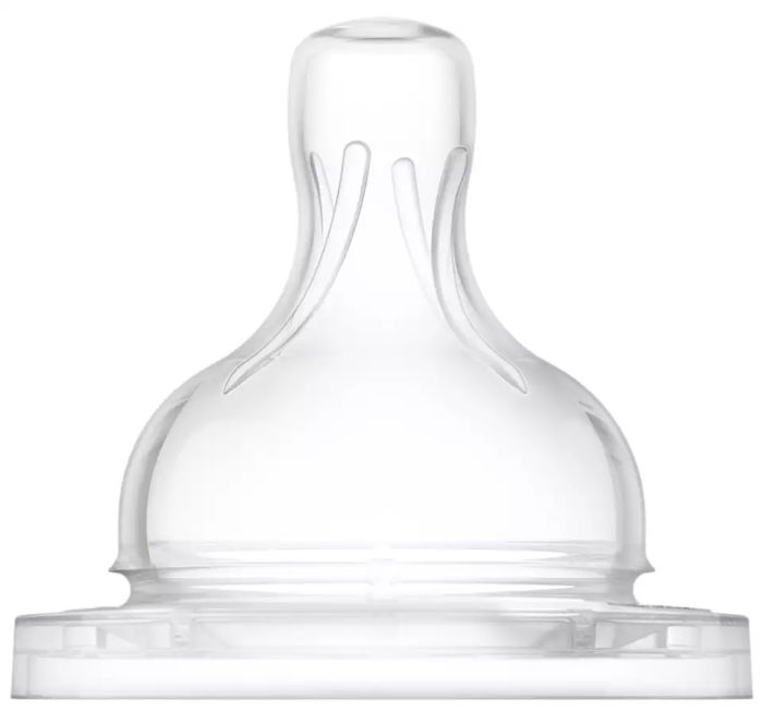 Соска Avent Anti-Colic 1міс+, силіконова, повільний потік, 2шт