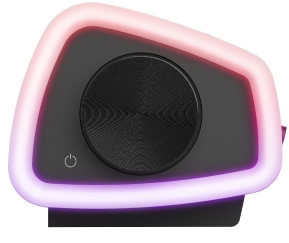 Акустична система Trust GXT 620 Axon Саундбар, USB/AUX,  RGB, чорний