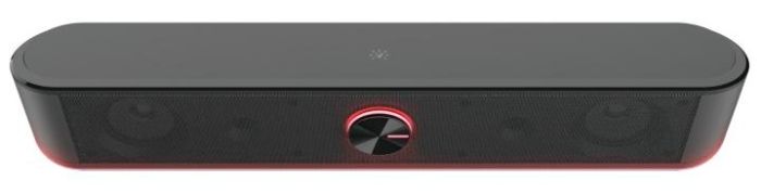 Акустична система Trust GXT 619 Thorne Саундбар, USB/AUX,  RGB, чорний