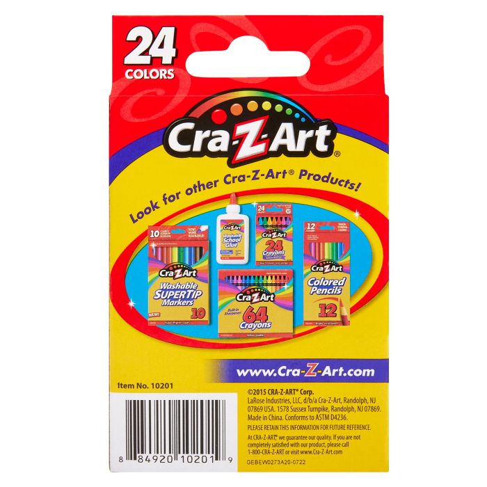 Мелки восковые Cra-Z-Art 24шт