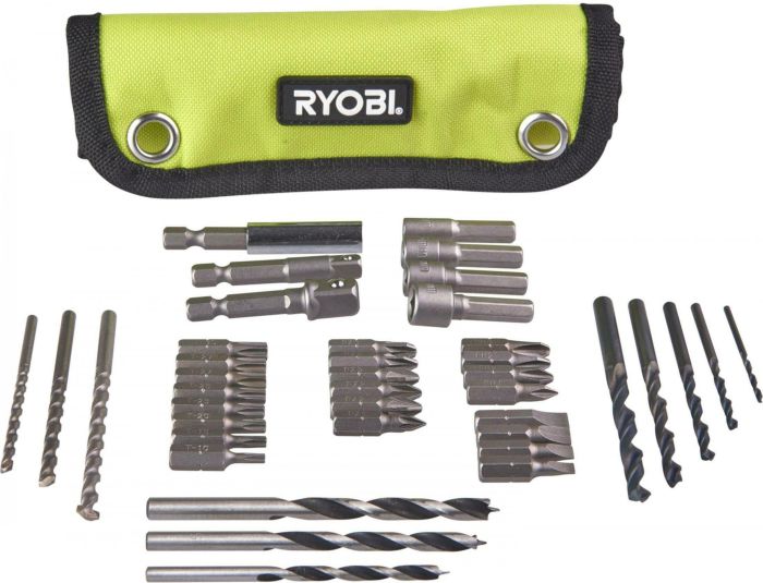 Набор бит и сверл Ryobi RAK40RM 40шт чехол