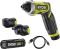 Отвертка аккумуляторная Ryobi USB Lithium RSD4-120TA2 4В 1х2А·ч 5Нм 200об·мин 2 насадки 10 бит 0.31кг кейс
