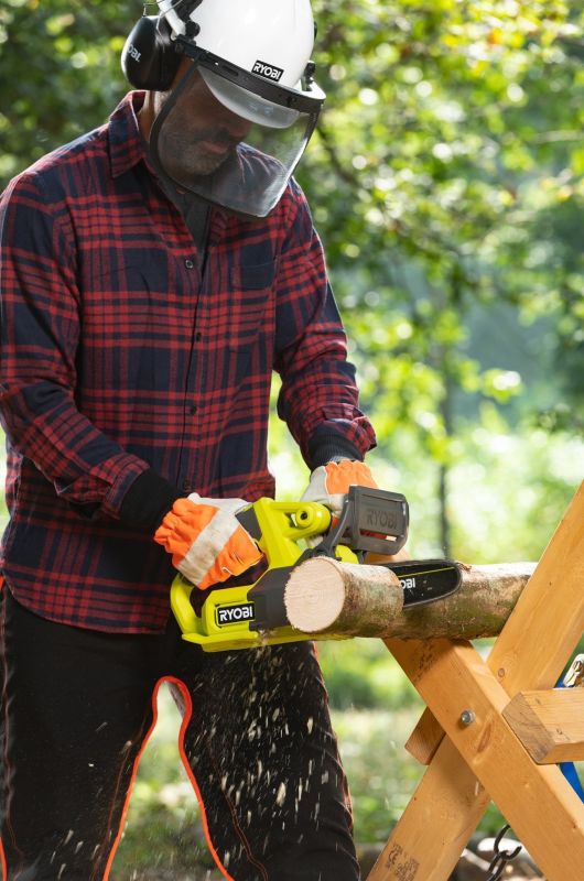 Пила цепная аккумуляторная Ryobi ONE+ RY18CS20A-125 18В акб 1х2.5А·ч ЗУ 20см 2.3кг