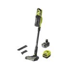 Пылесос аккумуляторный Ryobi ONE+ HP RSV18X-1X40G 18В 1х4А·ч 90Вт 20кПа  контейнер 0.8л HEPA12 3.1кг