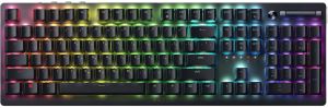 Клавиатура механическая Razer DeathStalker V2 105key, Red Switch, USB-A, EN/RU, RGB, чёрный