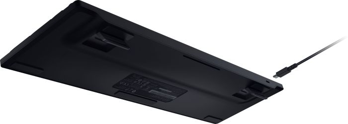 Клавиатура механическая Razer DeathStalker V2 105key, Red Switch, USB-A, EN/RU, RGB, чёрный