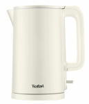 Электрочайник Tefal Thermo Protect, 1.5л, пластик, бежевый