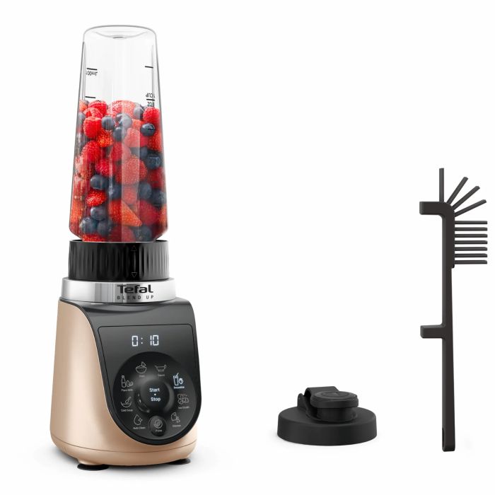 Блендер Tefal стационарный Blend UP, 1000Вт, чаша-700мл, золотый