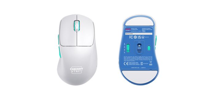 Мышь Cherry Xtrfy M64, WL/USB-A, RGB, білий