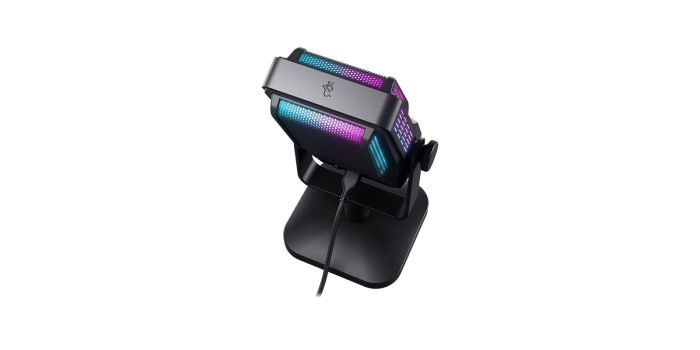 Микрофон гейминговый CHERRY XTRFY NGALE R, Cardioid, USB-A, 2м, RGB, черный