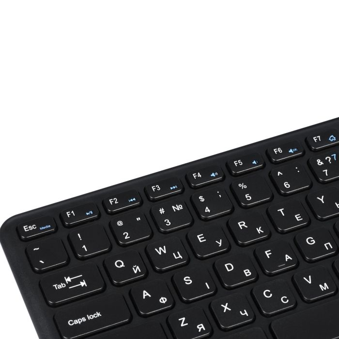 Клавиатура ножничная 2E KT100 78key, WL, EN/UK, чёрный