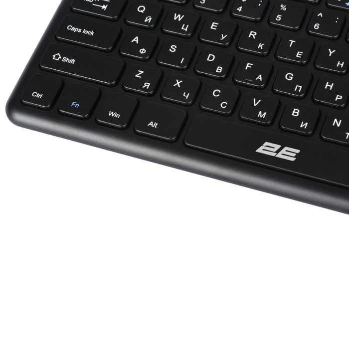 Клавиатура ножничная 2E KT100 78key, WL, EN/UK, чёрный
