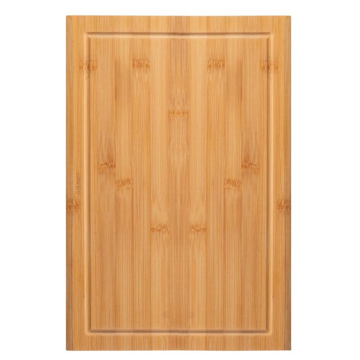 Дошка кухонна з жолобом Ardesto Midori, 33х22х1.5см, бамбук