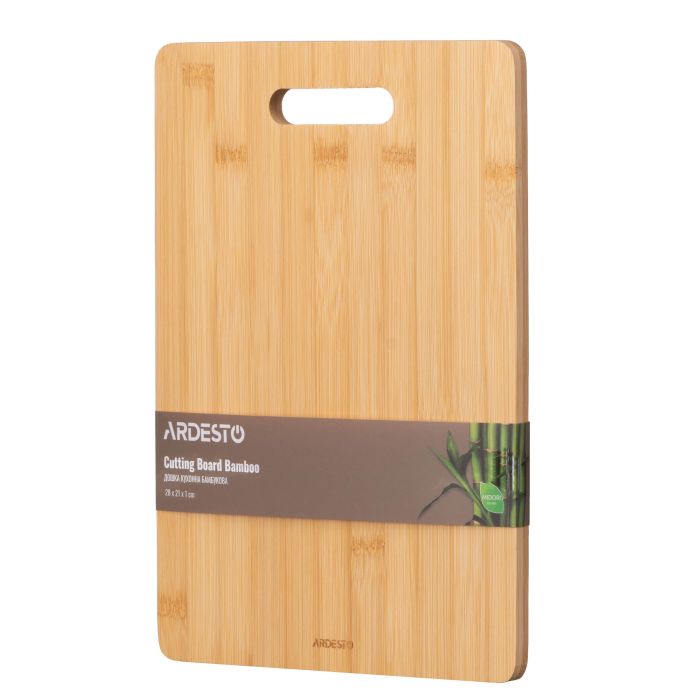 Дошка кухонна Ardesto Midori, 28х21х1см, бамбук
