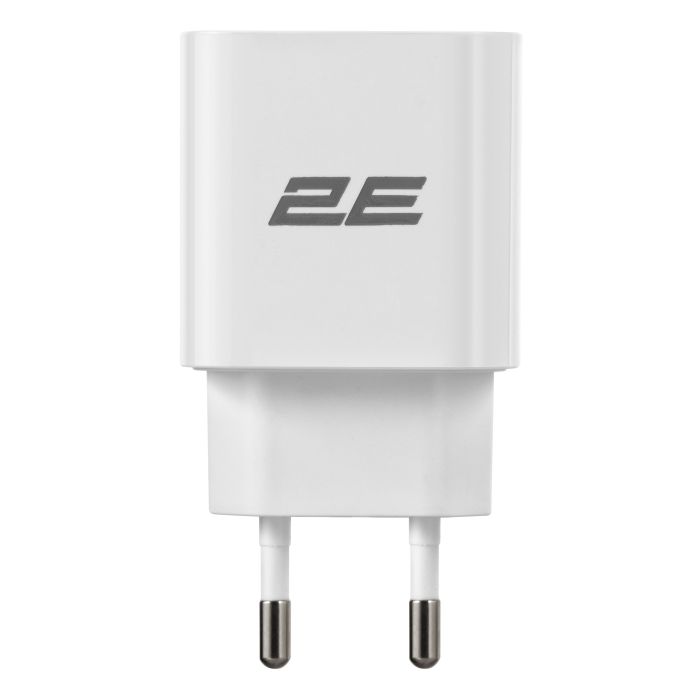 Зарядное устройство сетевое 2E 25Вт USB-C PD, белый