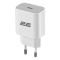 Зарядний пристрій мережевий 2E 30Вт USB-C PD, білий