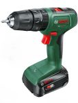 Шурупокрут-дриль акумуляторний Bosch EasyImpact 18V-40 18В 2х2А·год 20·38Нм 0-430·0-1630об/хв кейс ЗП набір з 34 предметів (АС Xline) 1.4кг