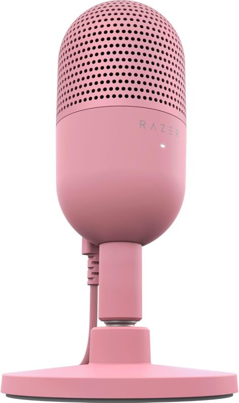 Микрофон геймерский Razer Seiren V3 Mini, Omni, USB-A, 1.2м, quartz