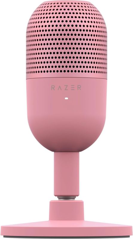 Микрофон геймерский Razer Seiren V3 Mini, Omni, USB-A, 1.2м, quartz