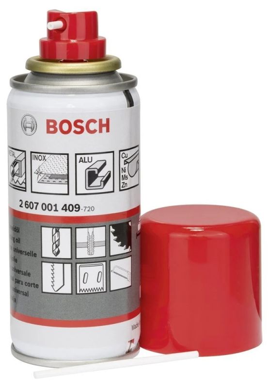 Мастило-спрей универсальний Bosch Professional для змащення й охолодження різального інструменту 100мл