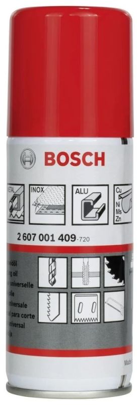 Мастило-спрей универсальний Bosch Professional для змащення й охолодження різального інструменту 100мл