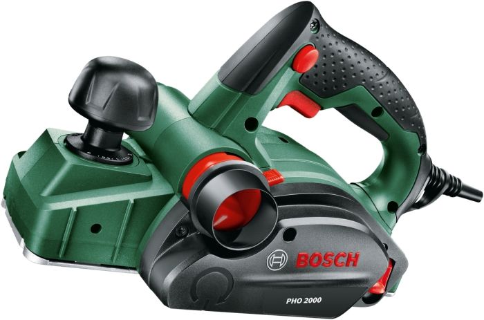 Рубанок Bosch PHO 2000 380Вт 80мм стругання до 2мм 2.58кг