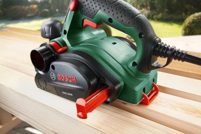 Рубанок Bosch PHO 2000 380Вт 80мм стругання до 2мм 2.58кг