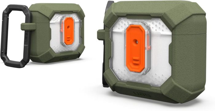 Чехол UAG для AirPods (Gen 4, 2024), Plasma, Olive Drab