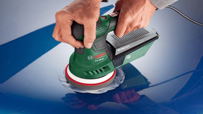 Шліфмашина ексцентрикова Bosch PEX 300 AE 200Вт 125мм 4000-24000об/хв 1.5кг
