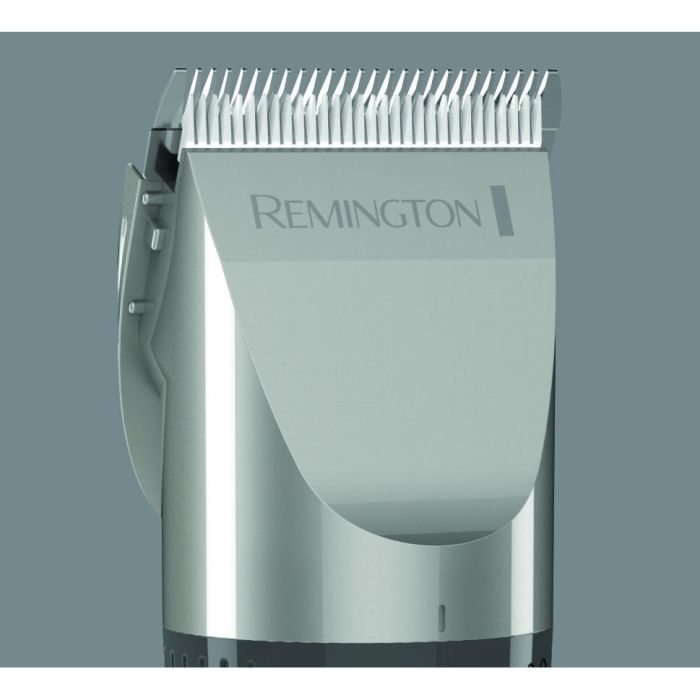 Машинка для стрижки Remington Genius, сеть+акум., насадок-8, кейс,ножницы, расческа в компл., керамич.напыление, черный