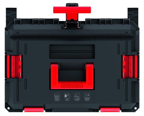 Ящик модульний для інструменту Kistenberg X Block PRO, на коліщатках, телескопічна ручка, 21", 54.6х38х40см, пластик