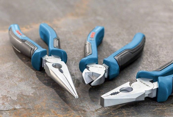 Плоскогубцы Bosch набор 3 шт, комбинированные, удлиненные, бокорезы
