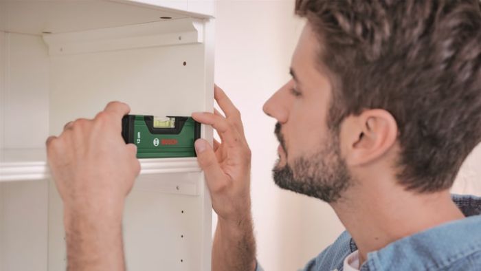 Уровень Bosch, 12см, 1 капсула, алюминиевый корпус