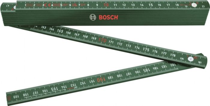 Линейка складная Bosch, пластмтик, 2000мм