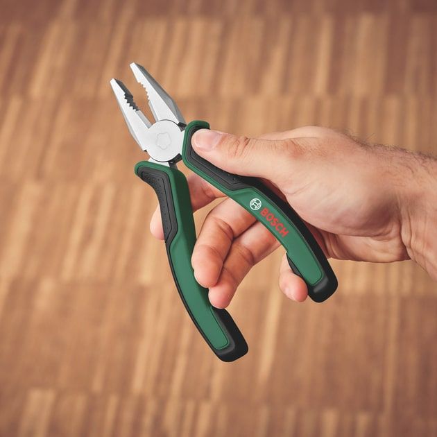 Плоскогубці Bosch набір 3шт, комбіновані, подовжені, бокорізи