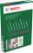 Отвертка Bosch набор 8шт, SL 4, 6.5 мм, PH1х100 мм, PH2х125 мм, PZ1х100 мм, PZ2х125 мм, Т20х100, Т25х100