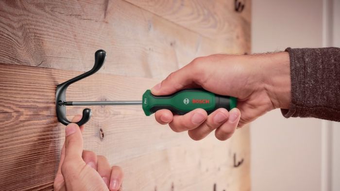 Отвертка Bosch набор 6шт, SL 4, 6.5 мм, PH1х100 мм, PH2х125 мм, PZ1х100 мм, PZ2х125 мм