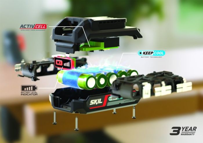 Акумулятор SKIL BR1E3107 AA 20В 2А·год 0.43кг