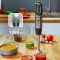 Блендер Tefal заглибний Quickchef 1000Вт, 3в1, чаша-800мл, чопер-500мл, турборежим, сріблясто-чорний