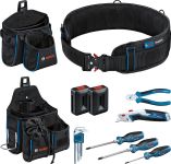 Комплект сумок та ручного інструмента Bosch Professional GWT2, GWT4 + 9 предметів