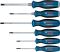 Викрутка Bosch Professional набір 6шт, SL 3.5, 6.5мм, Т15х75мм, Т20х100мм, PH1x100мм, PZ2x125мм