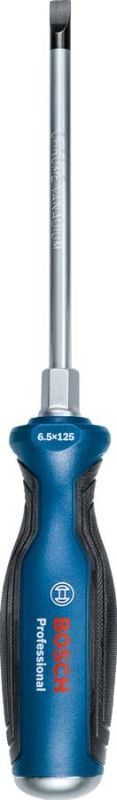 Отвертка Bosch плоская, прецизионная, SL6.5x125мм
