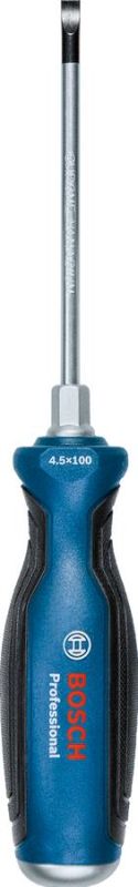 Отвертка Bosch плоская, прецизионная, SL4.5x100мм